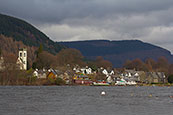 The village of Kenmore on the shores of Loch Tay, Perthshire, Scotland